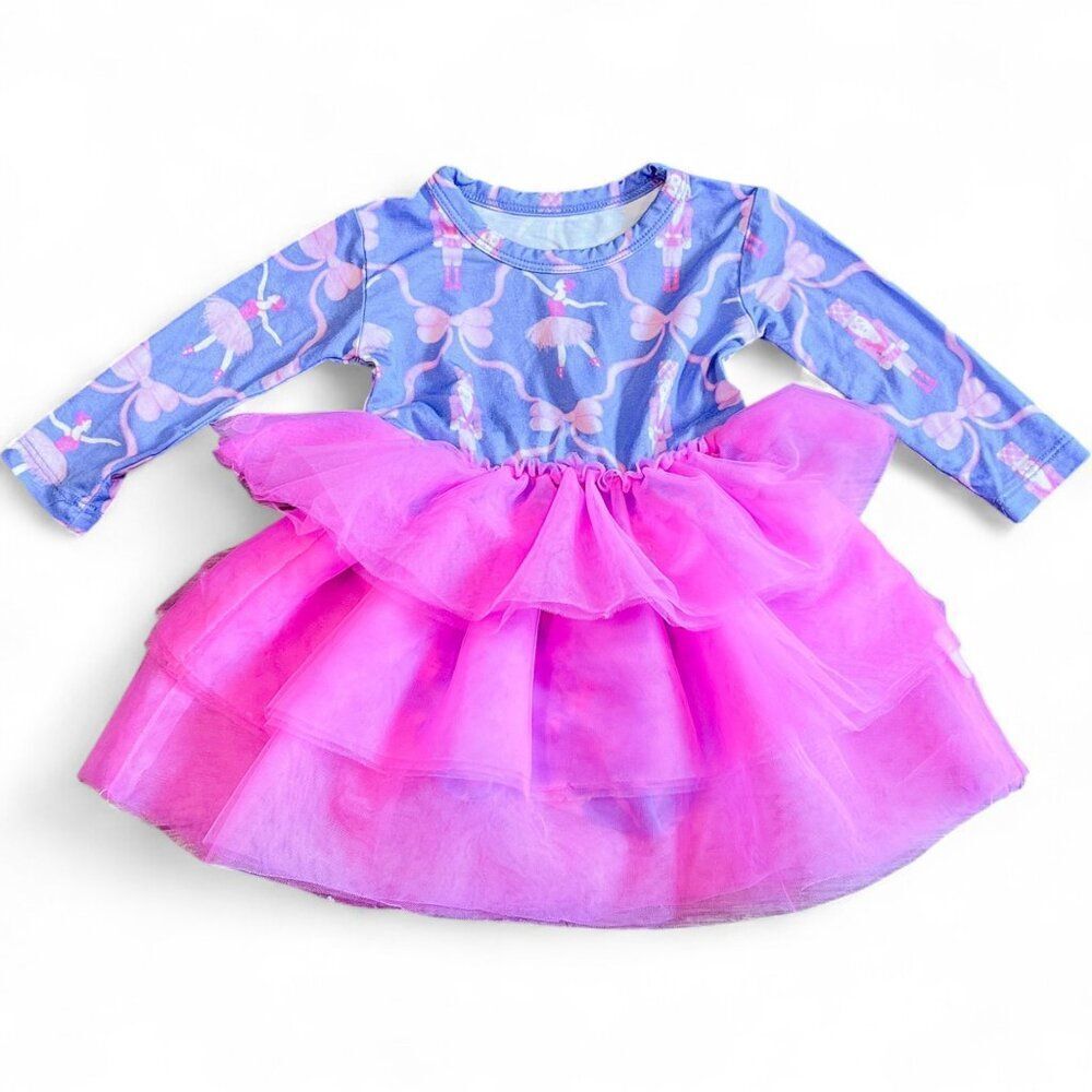 Remi and Friends Bamboo Nutcracker Ballet Tulle Tutu Dress Size 0-3M